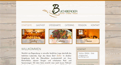 Desktop Screenshot of gasthof-buchberger.com